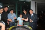Salman Khan, Boman Irani, Ritvik Sahore, Sharman Joshi at Prem Chopra_s bash for the success of Sharman Joshi_s film Ferrari Ki Sawaari on 20th June  2012 (156).JPG